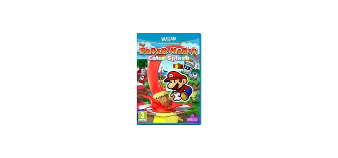 Auchan: Jeu Wii U "Paper Mario : Color Splash" à 19,99€ 