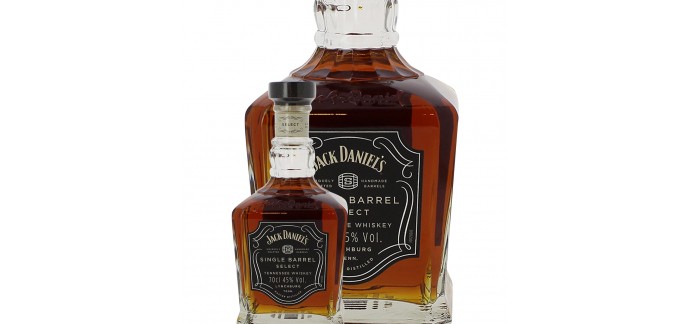 Auchan: Whisky Jack Daniel's Single Barrel Select - 70cl à 29,90€