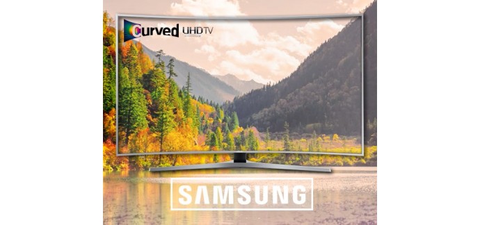 Conso Enquête: 1 télévision incurvée Samsung à gagner