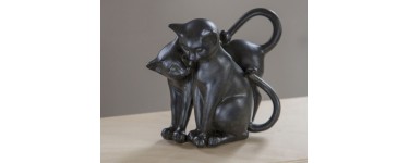Becquet: Statuette chats à 10,43€ au lieu de 14,90€