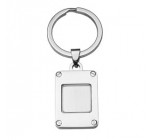 1001 Bijoux: Porte-clefs en acier rectangle à 39,90€ au lieu de 54,90€  