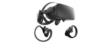 Cdiscount: OCULUS Casque de réalité virtuelle Rift + 2 manettes Touch à 449€ au lieu de 553,17€