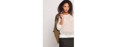 Cache Cache: Sweat dentelle motif fantaisie à 10,39€ au lieu de 25,99€