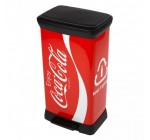 GiFi: Poubelle à pédale 50 L Coca Cola à 30€ au lieu de 35€