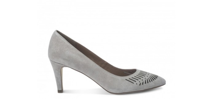 André: Paire d'escarpins en cuir à 44,50€ au lieu de 89€