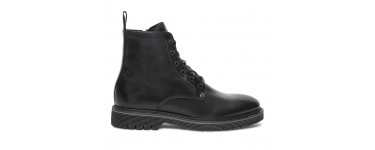 Eram: Paire de boots noir en cuir à 71,40€ au lieu de 119€