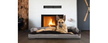Groupon: Lit de chien fibre de style de sofa isolant à 14,99€ au lieu de 30,99€