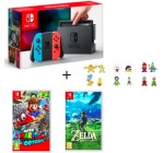 Cdiscount: Nintendo Switch + The Legend of Zelda: Breath of the Wild + Mario Odyssey + figurines à 359,99€