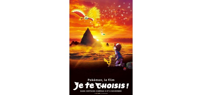 Pokemon: Film Pokémon : "Je te choisis" en streaming gratuit au lieu de 3,99€