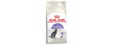 Zooplus: 12Kg de croquettes Royal Canin Sterilised 37 pour chat 52,99€ au lieu de 71,70€