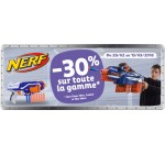 ToysRUs: 30% de réduction sur toute la gamme Nerf + Livraison offerte dès 30€ 