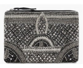 Boohoo: Soldes derniers jours - Sac pochette perlée à seulement 15€