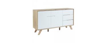 GiFi: Buffet scandinave 2 portes 3 tiroirs à 199€ 