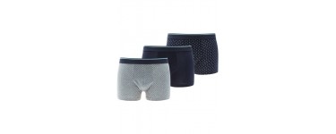 Kiabi: Lot de 3 boxers à -20%