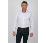 Father & Sons: Chemise slim blanche col à motif à 39,90€ au lieu de 59,90€