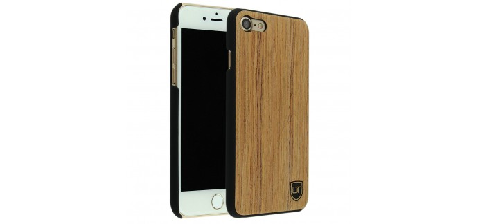 Amazon: Coque en bois iPhone 7 / 8 En vrai bois naturel - Ultra-mince à 12,74€ au lieu de 14,99€