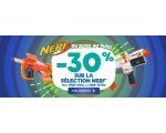 JouéClub: 30% dde réduction sur la gamme NERF