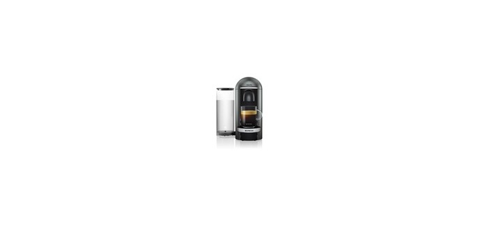 Darty: Cafetière Krups Nespresso Vertuo Plus YY2778FD Titane à 99€ au lieu de 199€