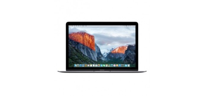 Fnac: Apple MacBook 12" LED 512 Go Flash PCIe à 1449,99€ au lieu de 1799,99€
