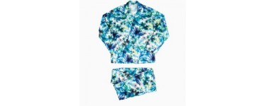 HOM: Pyjama long Aquarelle à 64,50€ au lieu de 129€