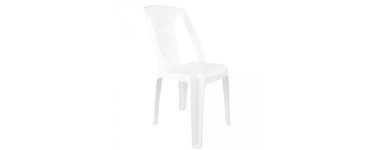 GiFi: Chaise de jardin bistrot stella blanche à 3,50€