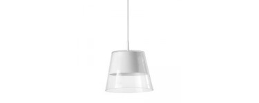 Kave Home: Lampe suspension Dibs, blanc à 77,35€ au lieu de 91€