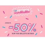 BlaBlaCar: Promos inoubliables: jusqu'à 50% de réduction sur une sélection de billets de bus