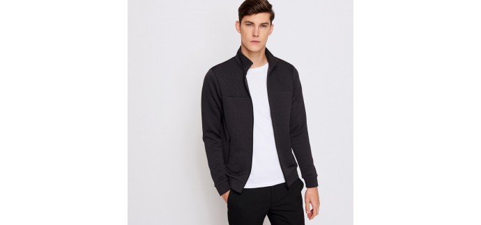 Devred: Sweat zippé homme casual à 32,99€ au lieu de 54,99€