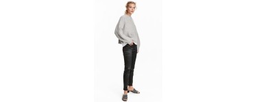 H&M: Pantalon stretch taille haute à 14,99€ au lieu de 29,99€