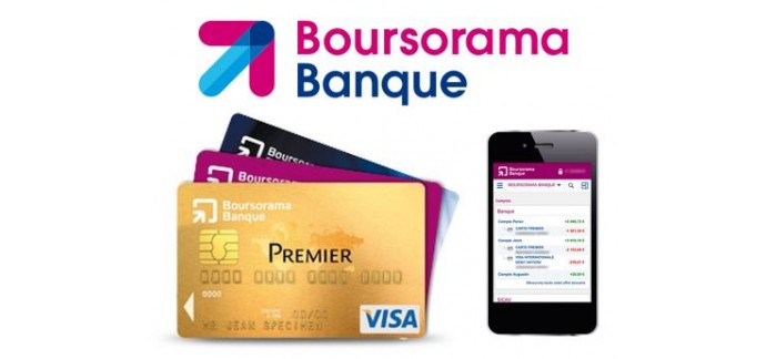 BoursoBank (ex Boursorama): 130€ offerts pour toute 1ère ouverture de compte + commande d'une carte Visa Classic ou Premier