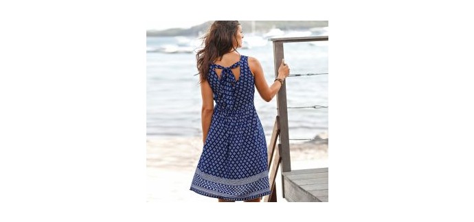 Excedingue: Robe imprimée foulard à 11,99€ au lieu de 29,99€
