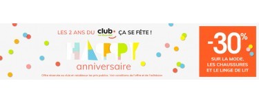 Vertbaudet: -30% de remise sur la mode, les chaussures et le textile home (uniquement pour les membres du club)