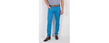 Father & Sons: Pantalon coupe slim bleu à 39,90€ au lieu de 74,90€