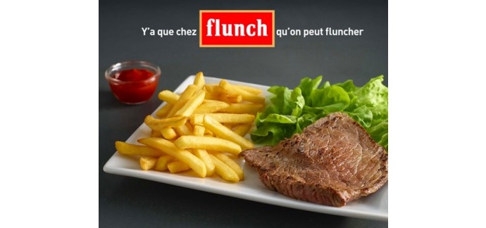 Groupon: Pour 1€ profitez de 20% de réduction sur votre addition dans les restaurants Flunch 7J/7 Midi & Soir
