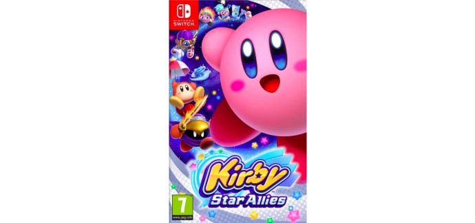 Auchan: Jeu Kirby Star Allies sur Nintendo Switch à 34,99€