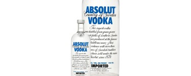 Auchan: Vodka Blue Absolut 40% 70cl à 16,29€
