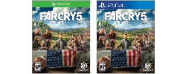 Auchan: Far Cry 5 sur PS4 ou Xbox One en précommande à 51,99€ au lieu de 69,99€