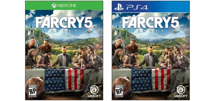 Auchan: Far Cry 5 sur PS4 ou Xbox One en précommande à 51,99€ au lieu de 69,99€