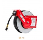 Brico Privé: Devidoir enrouleur automatique tambour ouvert tuyau air comprime - 15 m à 79,99€ au lieu de 175€ 