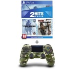 Cdiscount: Pack PS4 Tomb Raider Edition Definitive + Rise of the Tomb Raider + Manette PS4 Green Camo à 69,99€