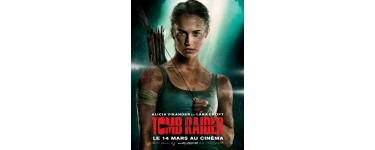 NRJ: 20 lots de 2 places de cinéma pour le film "Tomb Raider" à gagner