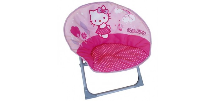 Brandalley: Hello Kitty chaise rose à 19,90€ au lieu de 39,90€