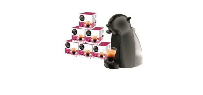 Carrefour: Machine à café Dolce Gusto + 96 capsules soit la machine à  39,99€ au lieu de 66,15€