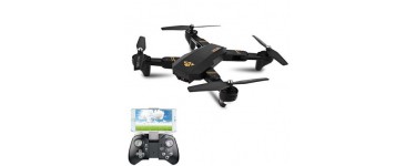 Banggood: Drone VISUO XS809HW WIFI FPV avec Angle Large pour le prix de 34,51€ au lieu de 49,30€