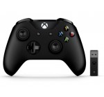 Fnac: Manette Sans-fil Microsoft pour Xbox One et PC à 55,99€ au lieu de 69,99€