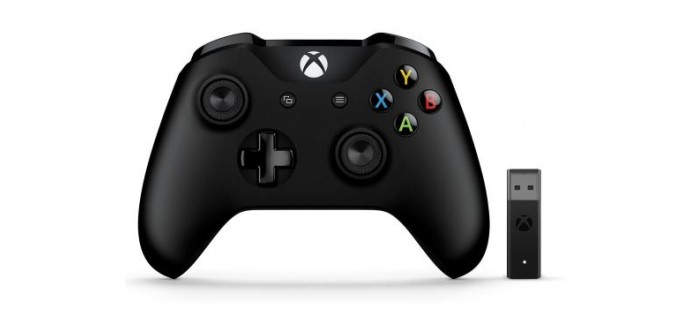 Fnac: Manette Sans-fil Microsoft pour Xbox One et PC à 55,99€ au lieu de 69,99€