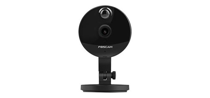 Amazon: Caméra d'Intérieur Wi-Fi Foscam C1 Noir - HD à 49,39€ au lieu de 55€