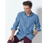 Damart: Chemise jean homme à 15,90€ au lieu de 39,99€