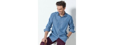 Damart: Chemise jean homme à 15,90€ au lieu de 39,99€
