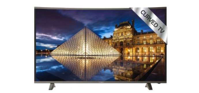 Rue du Commerce: TV LED Incurvée 49" Polaroid TRC49UHDP à 379,99€ 